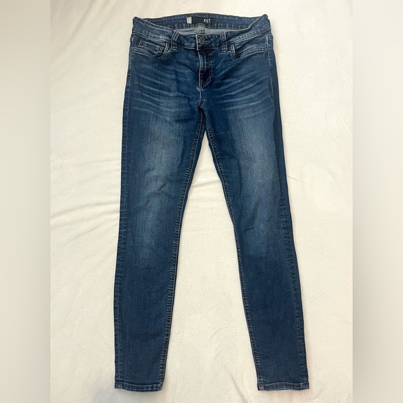 Kut from the Kloth Mia Toothpick Skinny Women's Blue Jeans Size 8 - Picture 1 of 16
